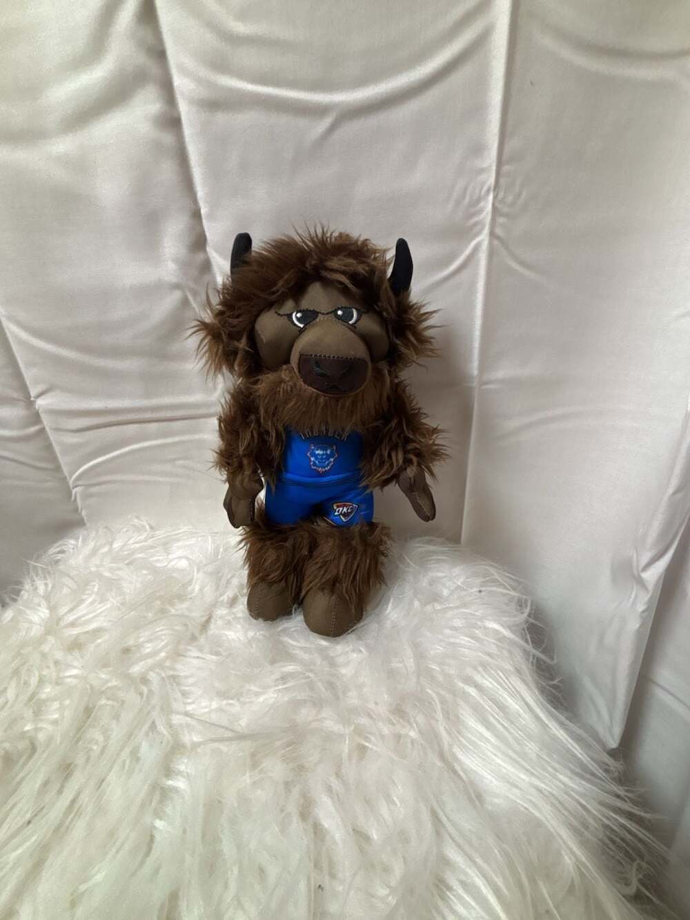 Bleacher Creatures Oklahoma City Thunder Rumble the Bison Mascot Plush Figure